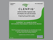 Clenpiq: This is a Solution Oral imprinted with nothing on the front, nothing on the back.