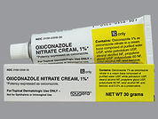 Oxiconazole Nitrate: Esto es un Crema imprimido con nada en la parte delantera, nada en la parte posterior, y es fabricado por None.