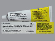 Oxiconazole Nitrate: This is a Cream imprinted with nothing on the front, nothing on the back.