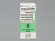 Gotas De Suspensión de 3.5-10K-10 (package of 7.5 final dosage formml(s)) de Neomycin/Polymyxin/Hc