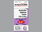 Apraclonidine Hcl: This is a Drops imprinted with nothing on the front, nothing on the back.