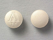 Armour Thyroid: This is a Tablet imprinted with logo and TE on the front, nothing on the back.