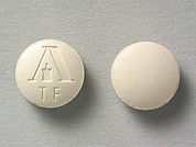 Armour Thyroid: This is a Tablet imprinted with logo and TF on the front, nothing on the back.