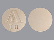Armour Thyroid: Esto es un Tableta imprimido con logo and TH en la parte delantera, nada en la parte posterior, y es fabricado por None.