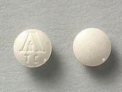 Armour Thyroid: This is a Tablet imprinted with logo and TC on the front, nothing on the back.