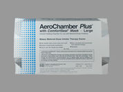 Aerochamber: This is a Spacer imprinted with nothing on the front, nothing on the back.