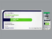 Ondansetron Hcl: This is a colorless Vial imprinted with nothing on the front, nothing on the back, and is manufactured by FOSUN PHARMA US.