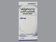 Tableta Masticable de 500Mg Iron de Velphoro