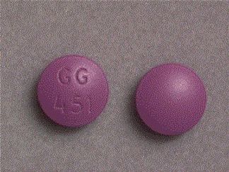 This is a Tablet imprinted with GG 451 on the front, nothing on the back.