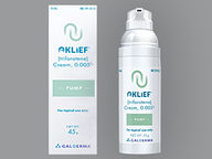 Crema de 45.0 gram(s) of 0.005 % de Aklief