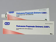 Fluticasone Propionate 0.005% (package of 60.0 gram(s)) Ointment