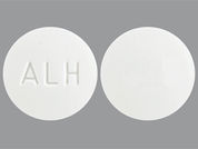 Activella: This is a Tablet imprinted with ALH on the front, nothing on the back.