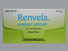 This is a Powder In Packet imprinted with nothing on the front, nothing on the back, and is manufactured by GENZYME.