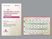 Norethindron-Ethinyl Estradiol: This is a white round Tablet imprinted with 16 on the front, G on the back, and is manufactured by GLENMARK PHARMA.