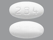 Trandolapril-Verapamil: This is a Tablet I And Extend R Biphase 24hr imprinted with 294 on the front, nothing on the back.