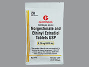 Norgestimate-Ethinyl Estradiol: This is a Tablet imprinted with A7 or A2 on the front, nothing on the back.