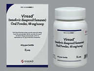 Viread 60.0 gram(s) of 40Mg/Scoop Powder