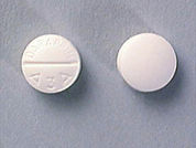Pyrimethamine: This is a Tablet imprinted with DARAPRIM  A3A on the front, nothing on the back.