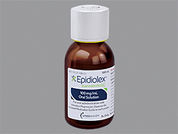 Epidiolex: This is a Solution Oral imprinted with nothing on the front, nothing on the back.