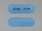 Entereg: This is a Capsule imprinted with ADL 2698 on the front, ADL 2698 on the back.