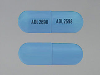 This is a Capsule imprinted with ADL 2698 on the front, ADL 2698 on the back.