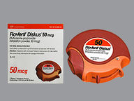 Flovent Diskus 50 Mcg (package of 60.0) Blister With Inhalation Device