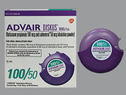 Advair Diskus: This is a Blister With Inhalation Device imprinted with nothing on the front, nothing on the back.