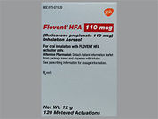 Flovent Hfa: This is a Aerosol With Adapter imprinted with nothing on the front, nothing on the back.