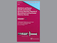 Pediarix 10-25-25 (package of 5.0 ml(s)) Syringe