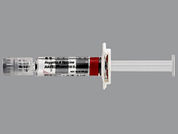 Havrix: This is a Syringe imprinted with nothing on the front, nothing on the back.