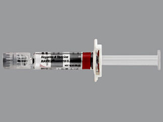 This is a Syringe imprinted with nothing on the front, nothing on the back.