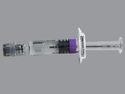 Havrix: This is a Syringe imprinted with nothing on the front, nothing on the back.