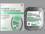 Blíster Con Dispositivo Para Inhalación de 62.5 Mcg (package of 30.0) de Incruse Ellipta