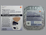 Blíster Con Dispositivo Para Inhalación de 100-62.5 (package of 60.0) de Trelegy Ellipta