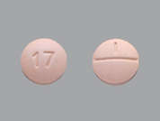 Venlafaxine Hcl: This is a peach round Tablet imprinted with I on the front, 17 on the back, and is manufactured by AUROBINDO PHARM.