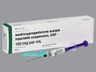 Medroxyprogesterone Acetate 150Mg/Ml (package of 1.0 ml(s)) Syringe