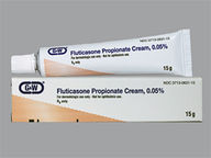 Fluticasone Propionate 0.05% (package of 15.0 gram(s)) Cream