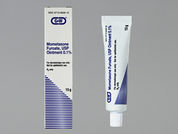 Mometasone Furoate: This is a Ointment imprinted with nothing on the front, nothing on the back.