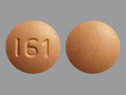 Doxycycline Monohydrate: This is a Tablet imprinted with I61 on the front, nothing on the back.