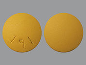 Bupropion Hcl: This is a Tablet imprinted with 191 on the front, nothing on the back.