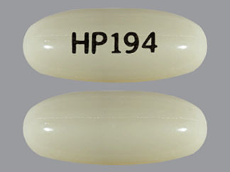 This is a Capsule imprinted with HP194 on the front, nothing on the back.