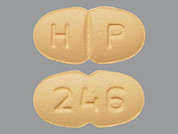 Venlafaxine Hcl: This is a Tablet imprinted with H P on the front, 246 on the back.
