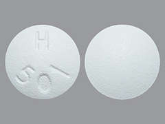 This is a white round Tablet imprinted with H  501 on the front, nothing on the back, and is manufactured by AVET PHARMACEUT.