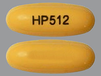 This is a Capsule imprinted with HP 512 on the front, nothing on the back.