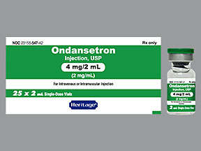 What does Ondansetron Hcl look like?