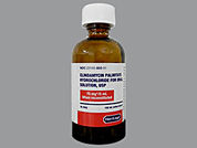 Clindamycin Palmitate Hcl: This is a Solution Reconstituted Oral imprinted with nothing on the front, nothing on the back.