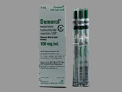 Demerol: This is a Cartridge imprinted with nothing on the front, nothing on the back.