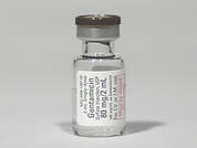 Gentamicin Sulfate: Esto es un Vial imprimido con nada en la parte delantera, nada en la parte posterior.