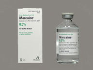 Vial de 30.0 ml(s) of 2.5 Mg/Ml de Marcaine