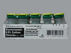 Esto es un Vial transparente imprimido con nada en la parte delantera, nada en la parte posterior, y es fabricado por HOSPIRA/PFIZER.